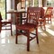 Flash Furniture Dining Chair, School House Back, Mah Wood XU-DG-W0006-MAH-GG - alternate 2